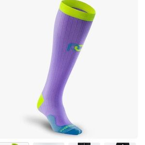 Pro compression marathon, graduated compression socks lavender Size small/medium